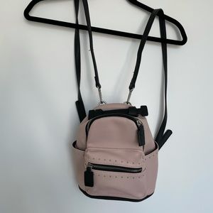 Leather Mini Backpack